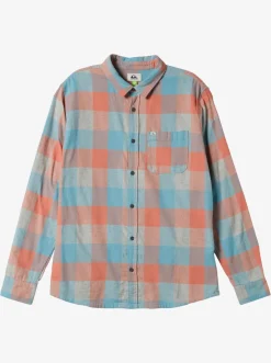 Quiksilver Motherfly Long Sleeve Shirt Reef Waters Motherfly Discount