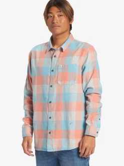 Quiksilver Motherfly Long Sleeve Shirt Reef Waters Motherfly Discount