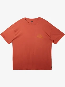 Quiksilver Natural Vibe T-Shirt Baked Clay Hot