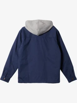 Quiksilver New Aitor Hooded Jacket Naval Academy Hot