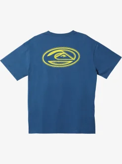 Quiksilver New Instinct Short Sleeve Stn T-Shirt Dark Blue Store