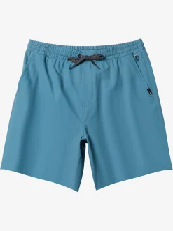 Quiksilver Ocean Elastic Waist 18" Amphibian Shorts Aegean Blue Cheap