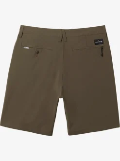 Quiksilver Ocean Union Amphibian 20" Hybrid Shorts Major Brown Cheap