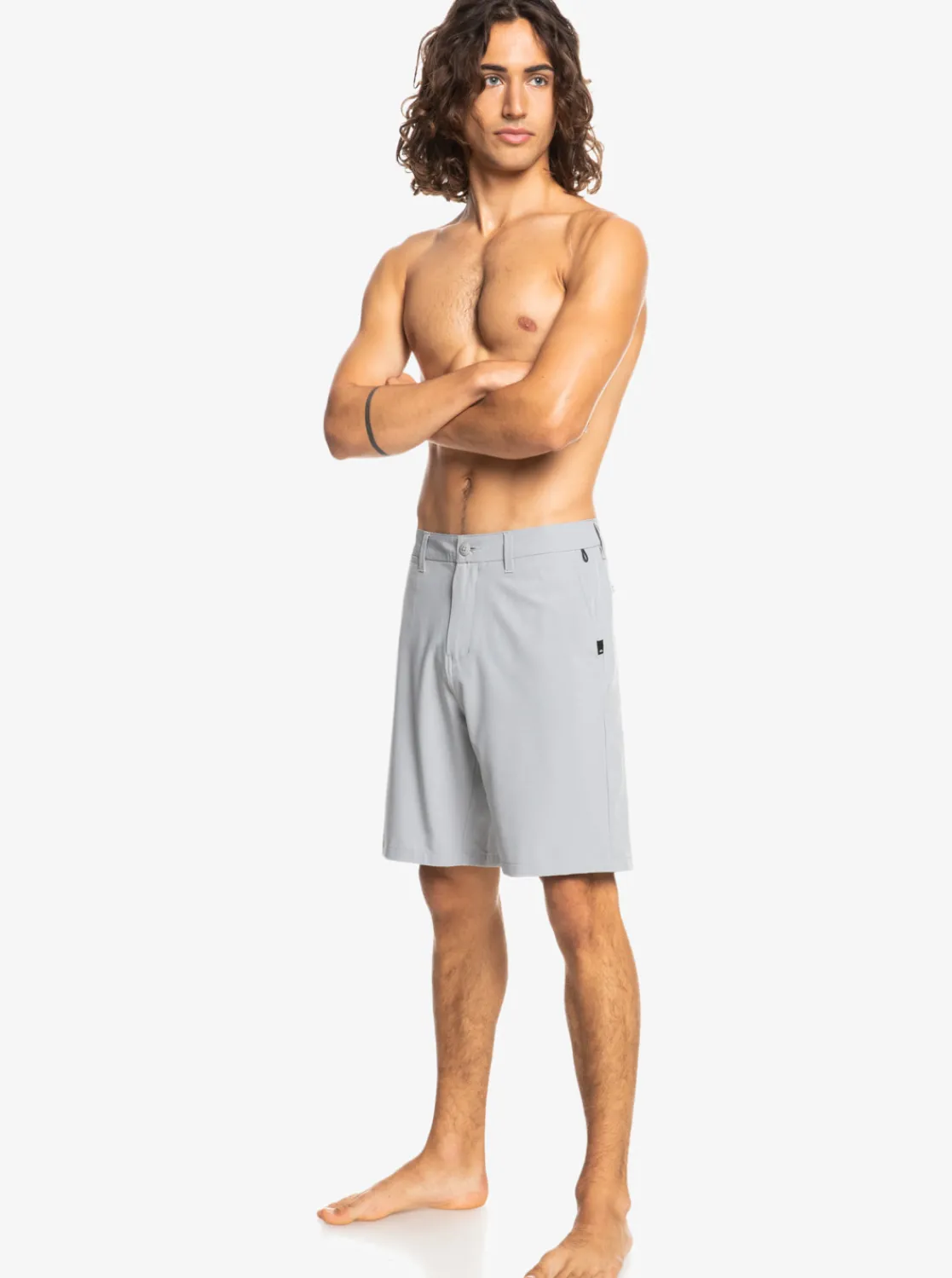 Quiksilver Ocean Union Amphibian 20" Hybrid Shorts Sleet Discount