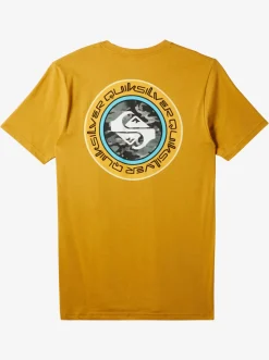 Quiksilver Omni Circle T-Shirt Mustard Best