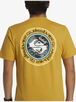 Quiksilver Omni Circle T-Shirt Mustard Best