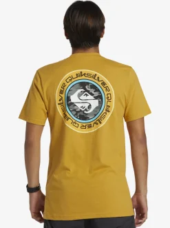 Quiksilver Omni Circle T-Shirt Mustard Best
