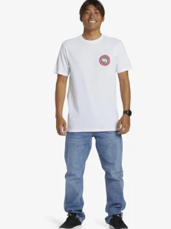 Quiksilver Omni Circle T-Shirt White Outlet