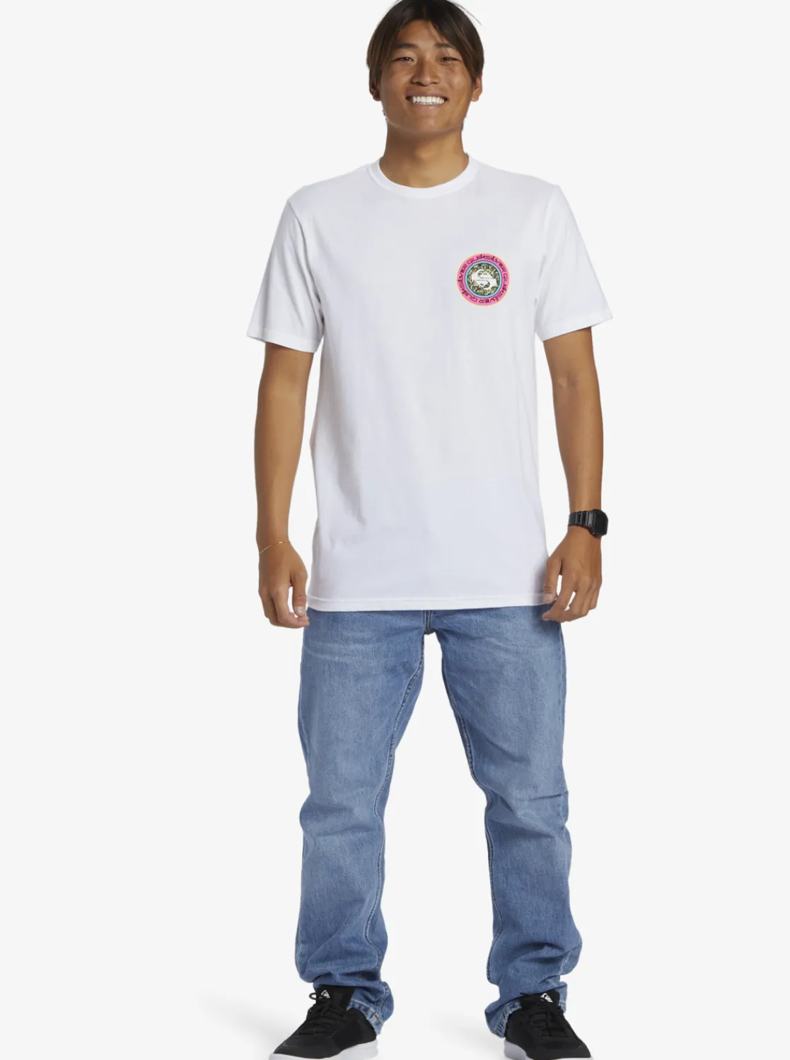 Quiksilver Omni Circle T-Shirt White Outlet