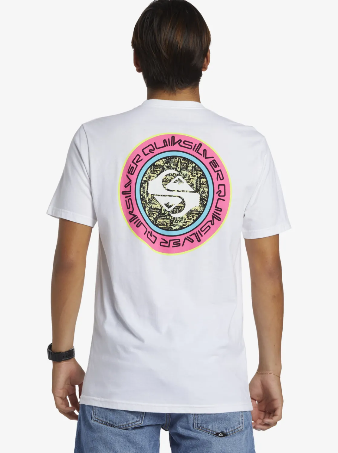 Quiksilver Omni Circle T-Shirt White Outlet