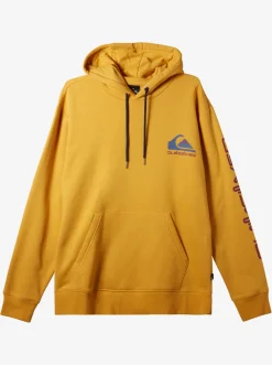 Quiksilver Omni Logo Hoodie Mustard New