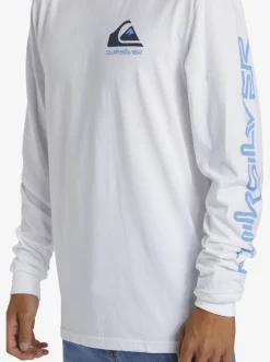 Quiksilver Omni Logo Long Sleeve T-Shirt White Best