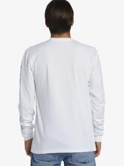 Quiksilver Omni Logo Long Sleeve T-Shirt White Best