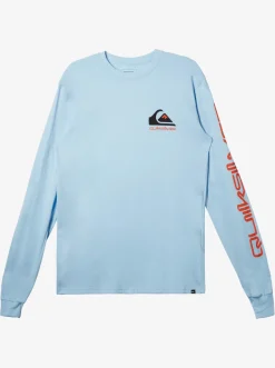 Quiksilver Omni Logo Long Sleeve T-Shirt Clear Sky Cheap