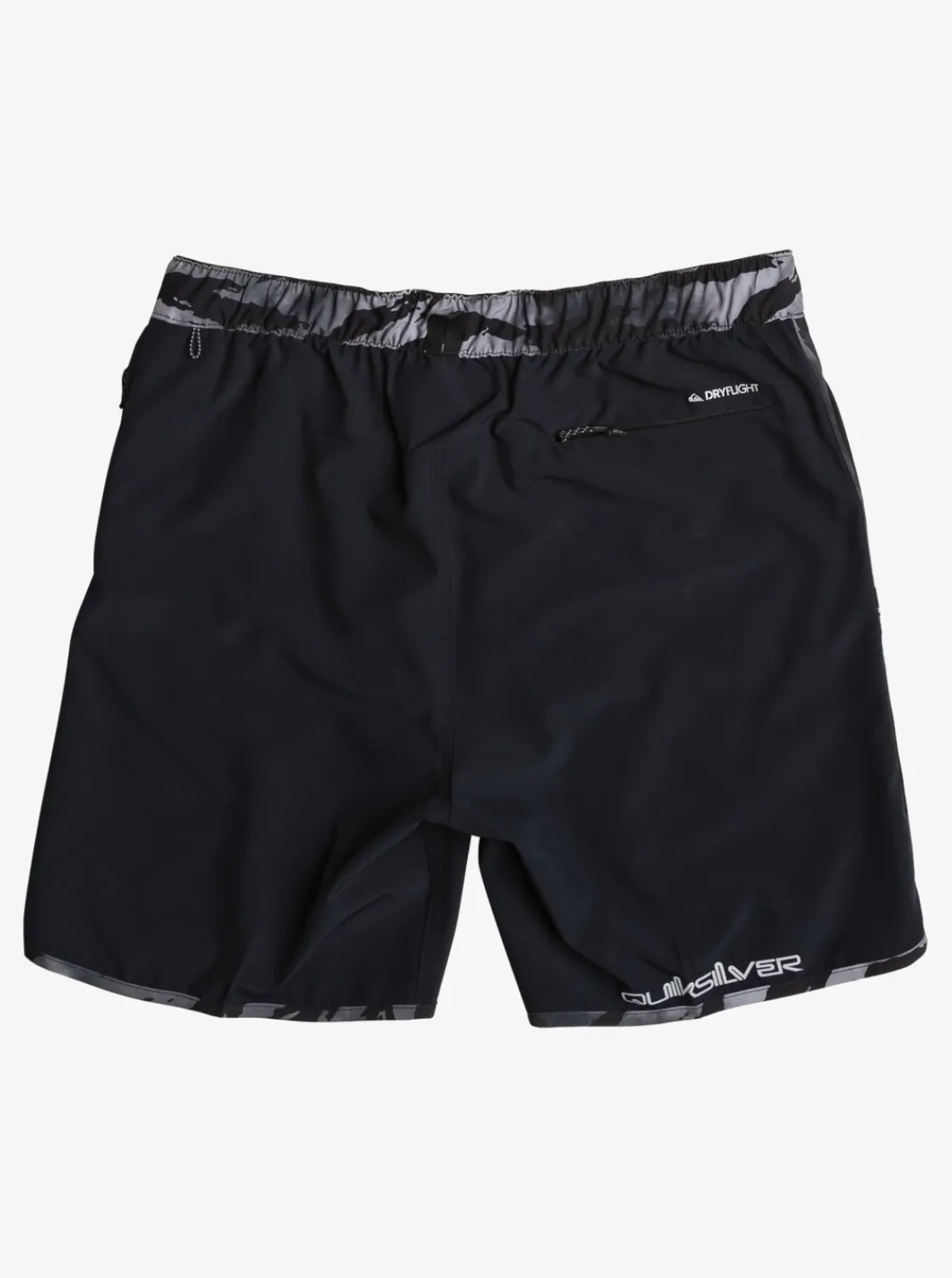 Quiksilver Omni Scallop 17" Amphibian Boardshorts Black Best