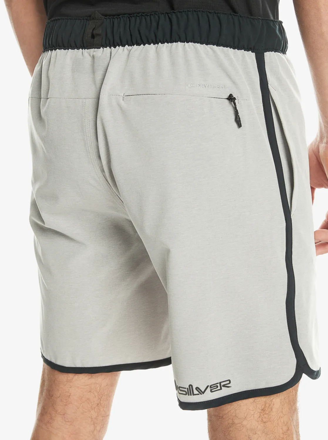 Quiksilver Omni Scallop 17" Amphibian Boardshorts Sleet Hot