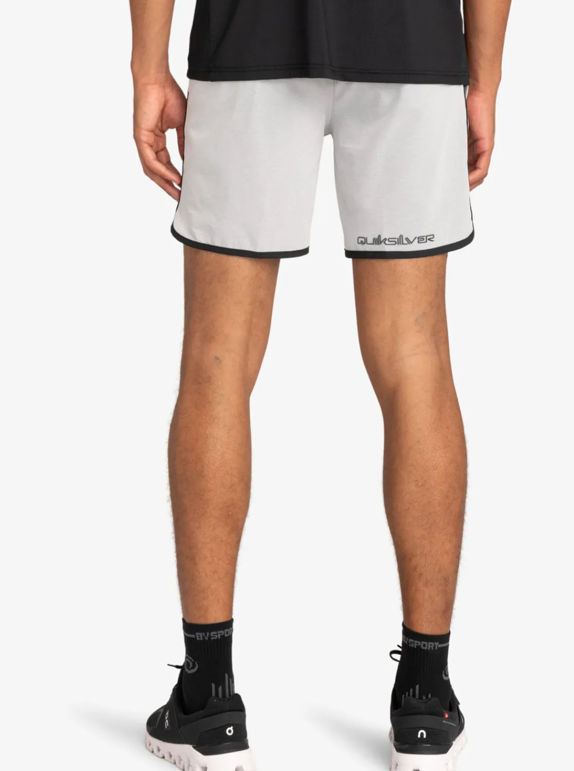 Quiksilver Omni Scallop 17" Amphibian Boardshorts Sleet Hot