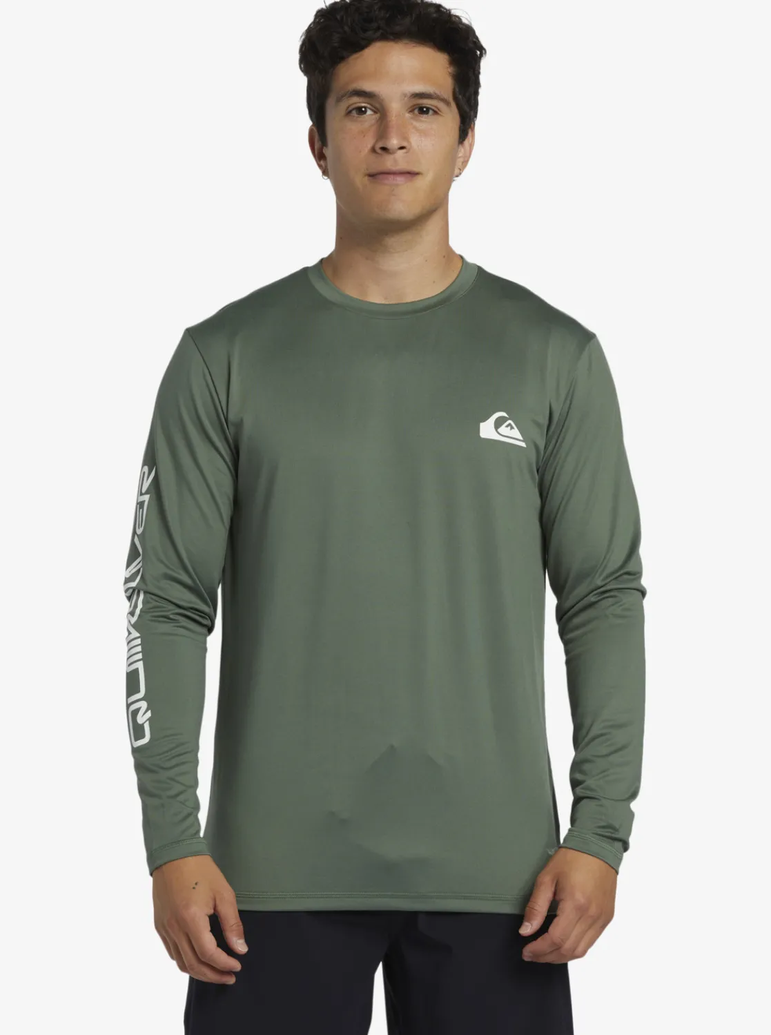 Quiksilver Omni Session Long Sleeve Upf 50 Surf T-Shirt Laurel Wreath Online