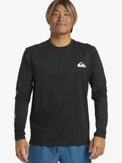 Quiksilver Omni Session Long Sleeve Upf 50 Surf T-Shirt Black Best