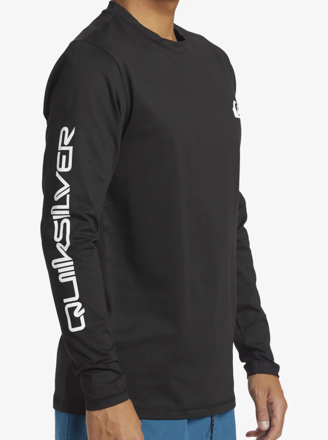 Quiksilver Omni Session Long Sleeve Upf 50 Surf T-Shirt Black Best