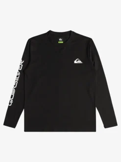 Quiksilver Omni Session Long Sleeve Upf 50 Surf T-Shirt Black Best