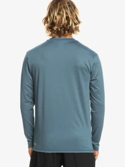 Quiksilver Omni Session Long Sleeve Upf 50 Surf T-Shirt Bering Sea Cheap