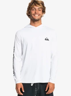 Quiksilver Omni Session Upf 50 Long Sleeve Surf Tee White Best