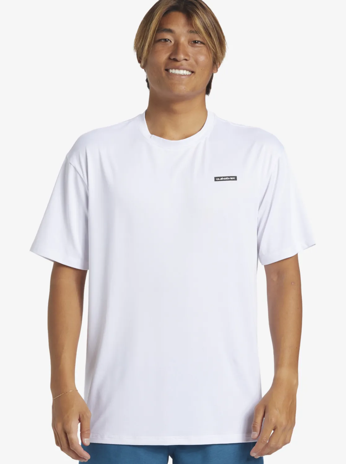 Quiksilver Omni Session Upf 50 Short Sleeve Surf Tee White Fashion