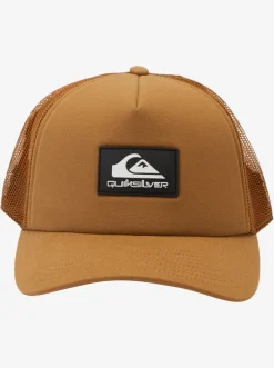 Quiksilver Omnipotent Snapback Hat Bone Brown Flash Sale