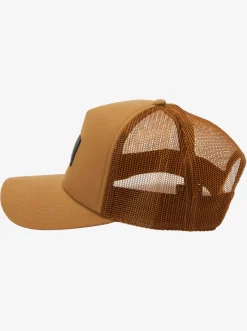 Quiksilver Omnipotent Snapback Hat Bone Brown Flash Sale