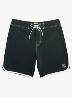 Quiksilver Original Scallop 18" Boardshorts Black Fashion