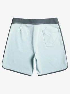 Quiksilver Original Scallop 18" Boardshorts Sky Blue Cheap