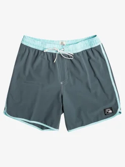 Quiksilver Original Scallop 17" Volleys Dark Slate Flash Sale
