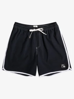 Quiksilver Original Scallop 17" Volleys Black Best Sale