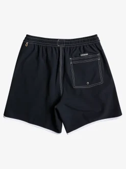 Quiksilver Original Scallop 17" Volleys Black Best Sale