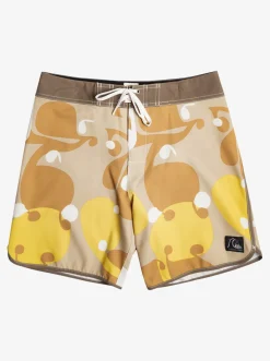 Quiksilver Original Scallop Andy Y Andy 18" Boardshorts Incense Sale