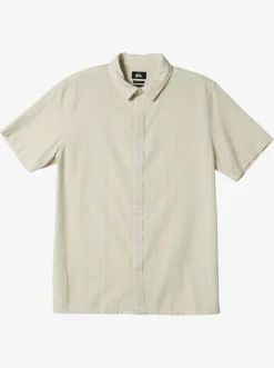 Quiksilver Pacific Stripe Short Sleeve Woven Shirt Birch Pacific Stripe Store