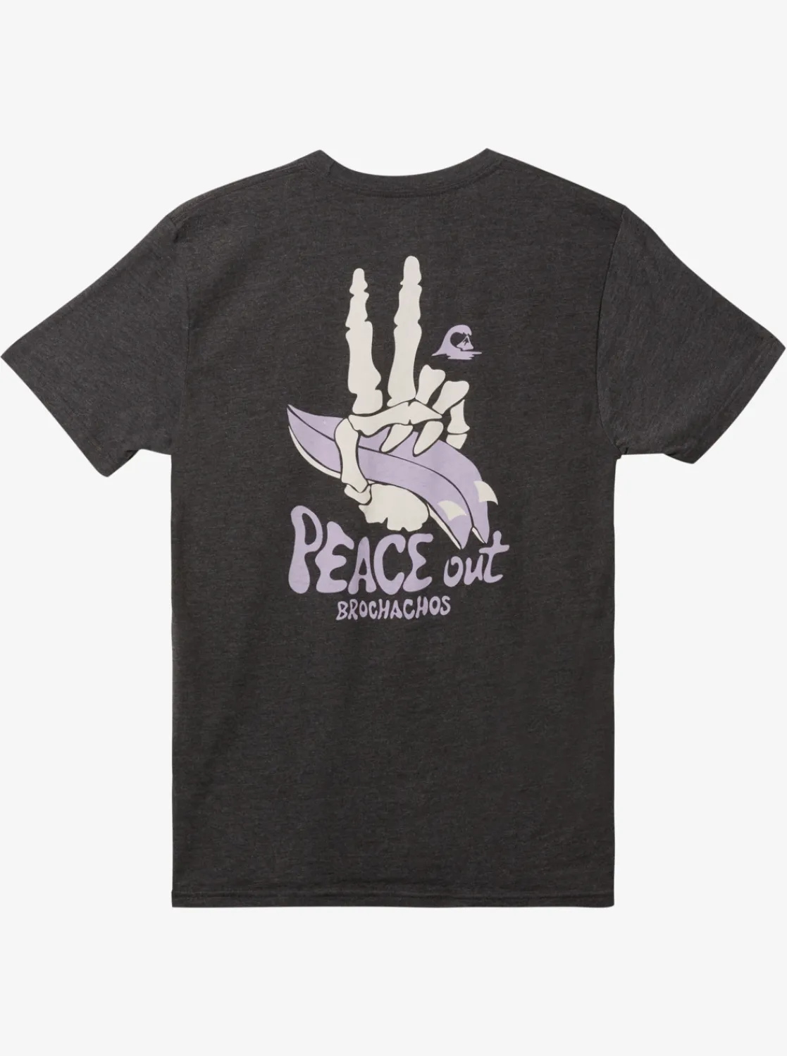 Quiksilver Peace Out T-Shirt Charcoal Heather Online