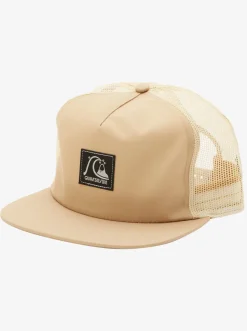 Quiksilver Plaid Out Snapback Hat Olive Gray Cheap