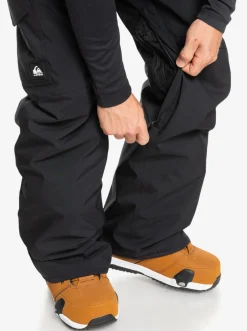 Quiksilver Porter Insulated Snow Pants True Black Discount