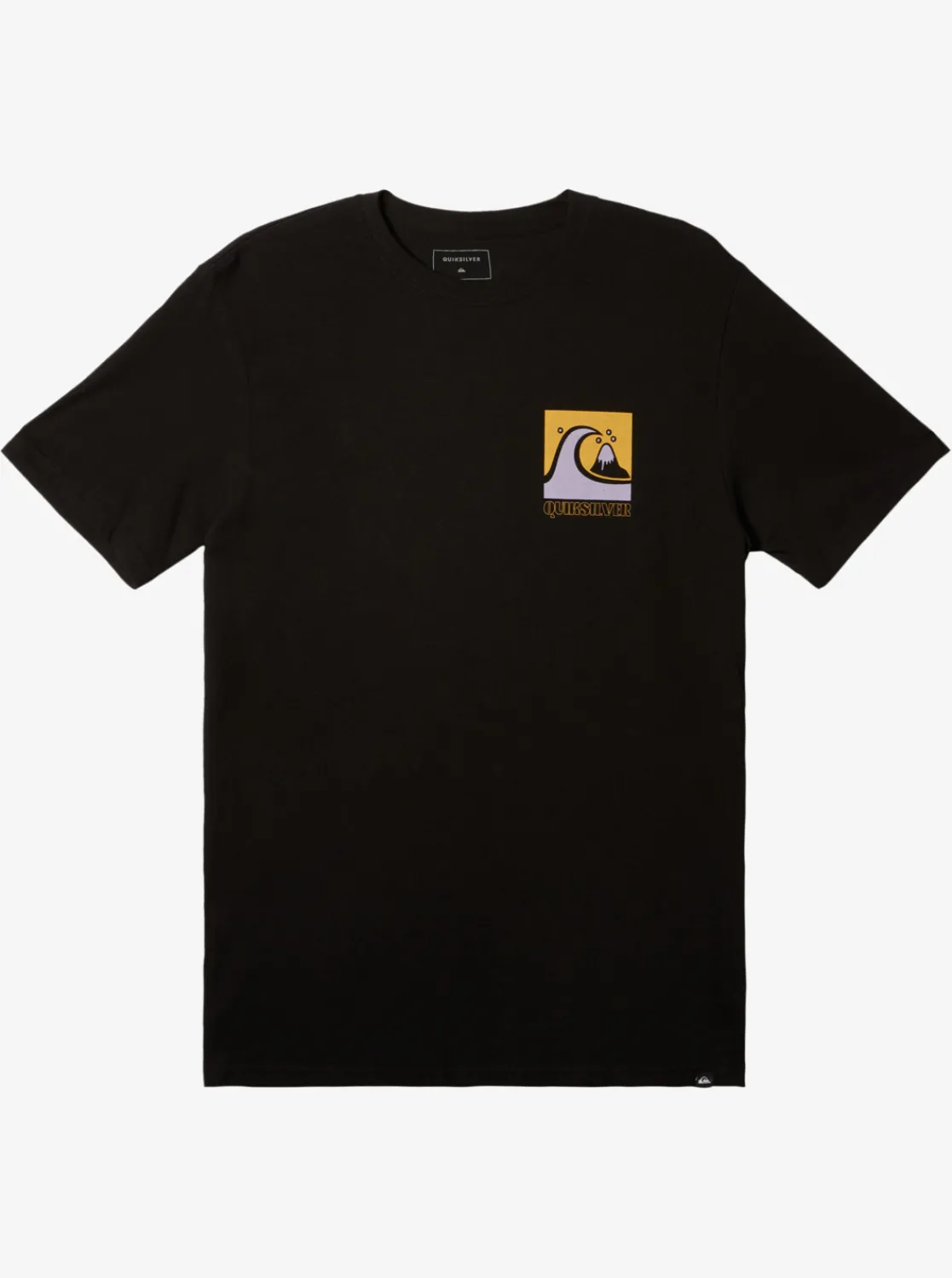 Quiksilver Quik Blocks T-Shirt Black Clearance