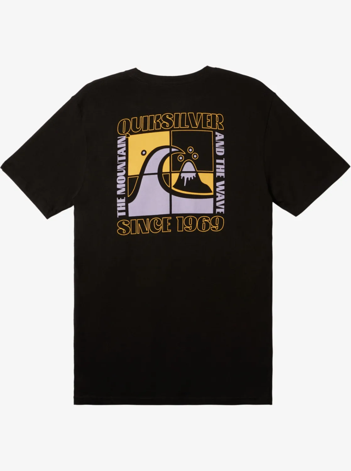 Quiksilver Quik Blocks T-Shirt Black Clearance