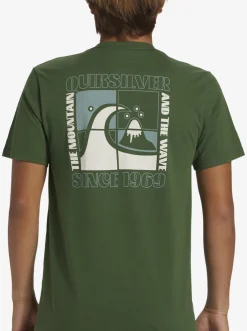 Quiksilver Quik Blocks T-Shirt Greener Pastures Cheap