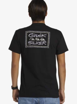 Quiksilver Quik Frame T-Shirt Black Hot