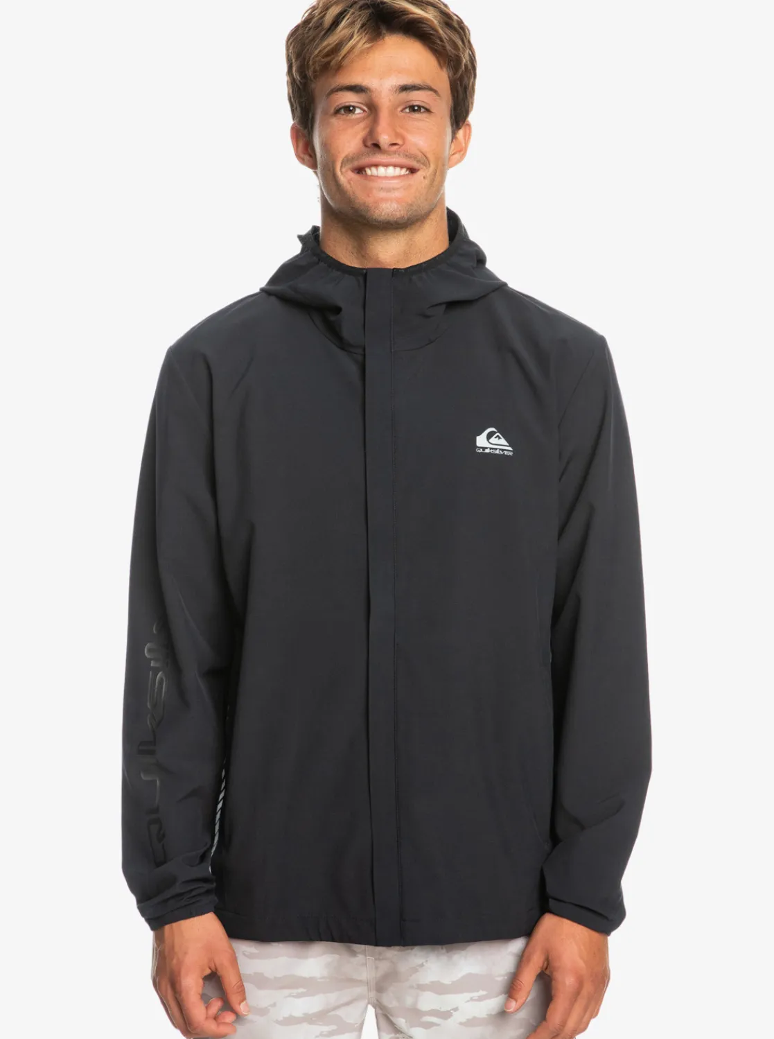 Quiksilver Quik Mile Technical Training Jacket True Black Outlet