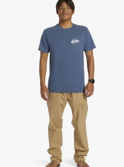 Quiksilver Quik Moves T-Shirt Bering Sea Hot