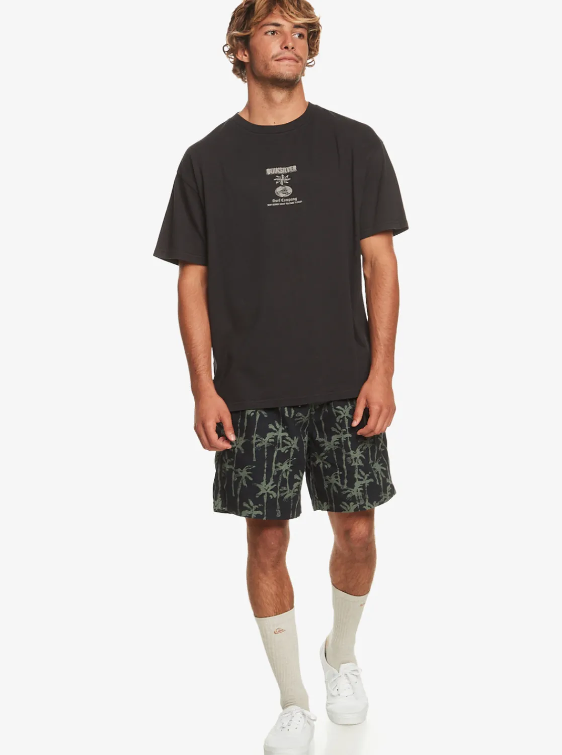Quiksilver Quik Ways T-Shirt Black Store