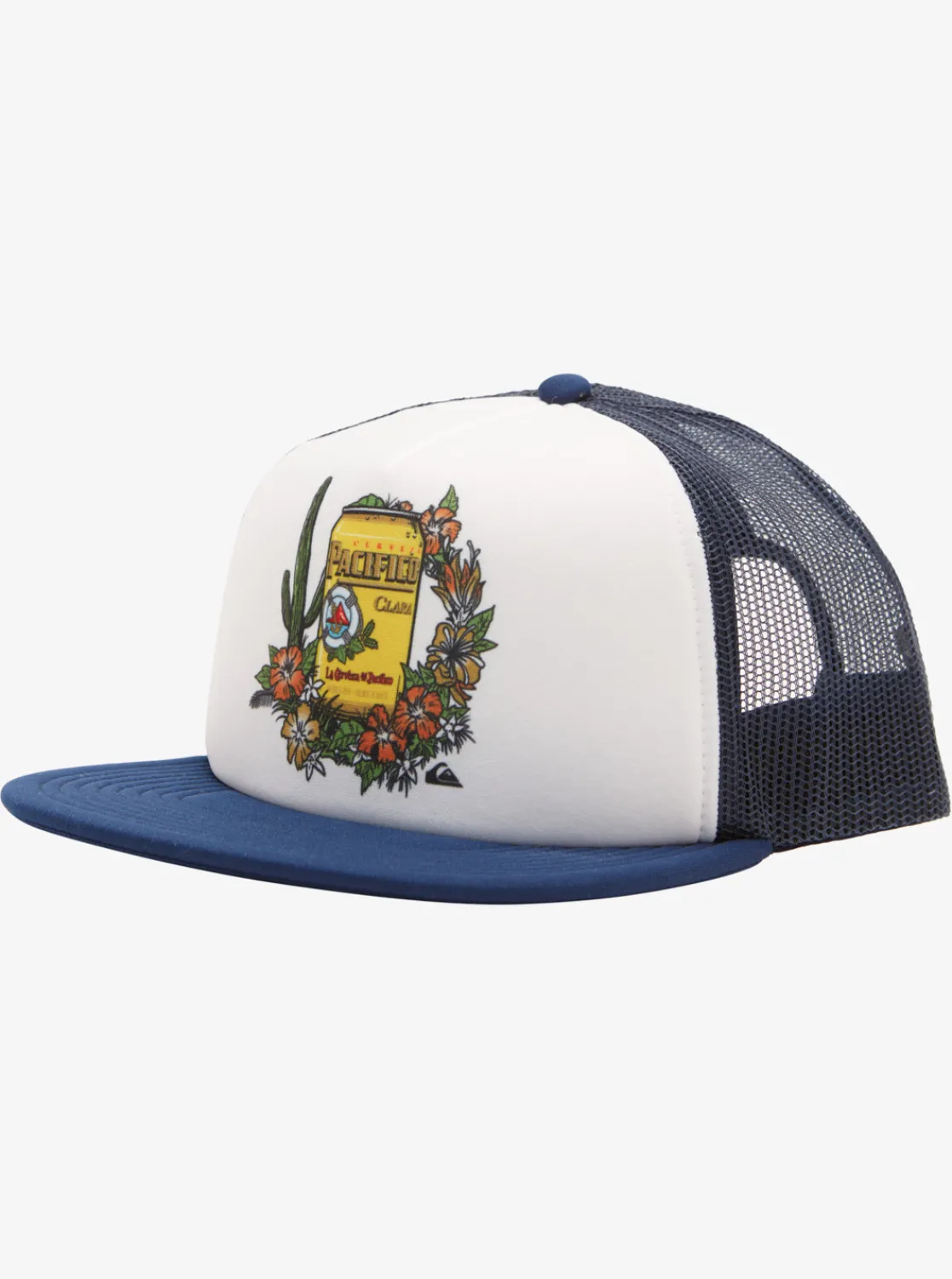 Quiksilver X Pacifico Point Break Trucker Hat White Fashion