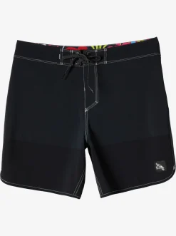Quiksilver X Saturdays Nyc Highline Scallop 18" Boardshorts Black Outlet
