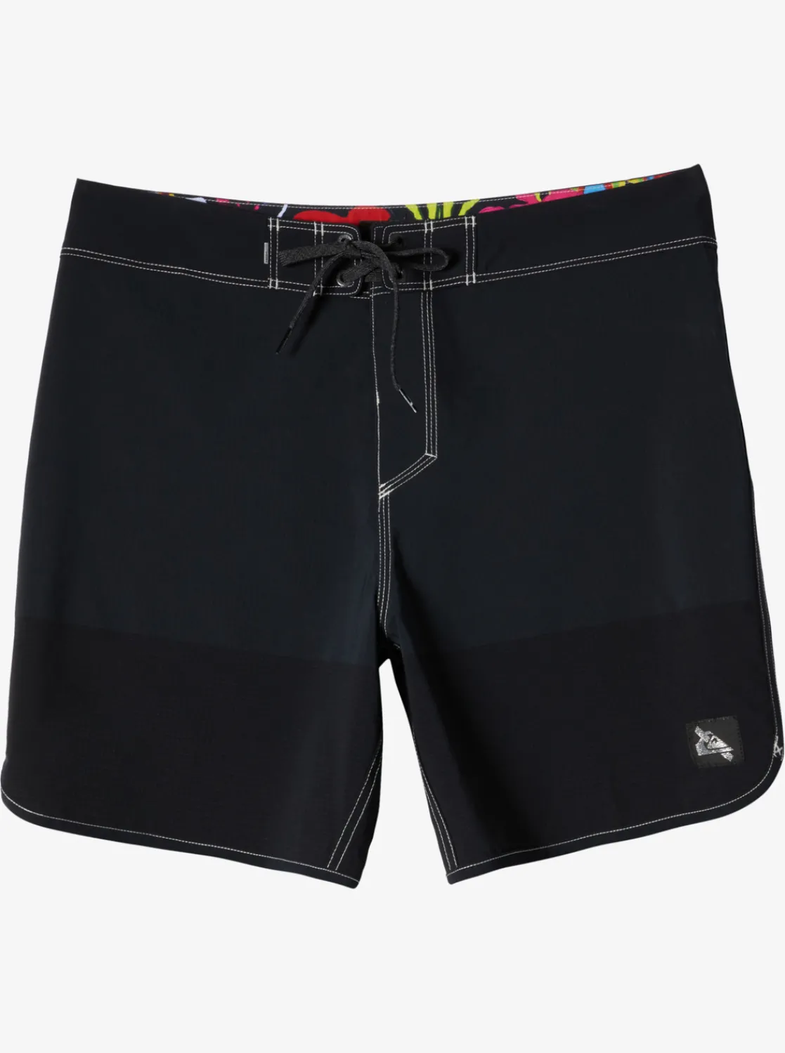 Quiksilver X Saturdays Nyc Highline Scallop 18" Boardshorts Black Outlet